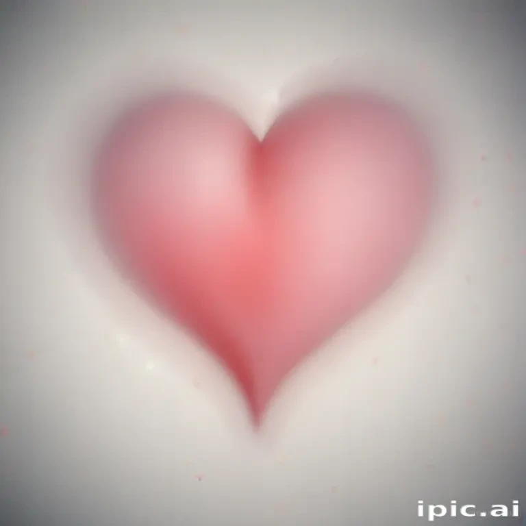 blurred heart