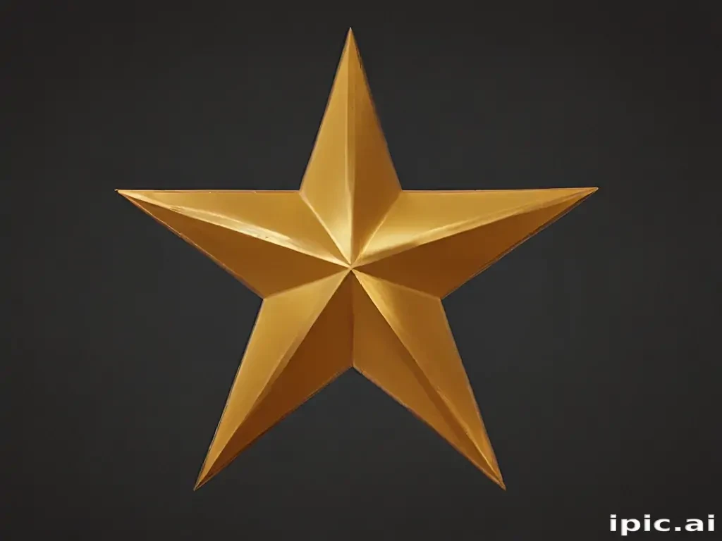 golden star png