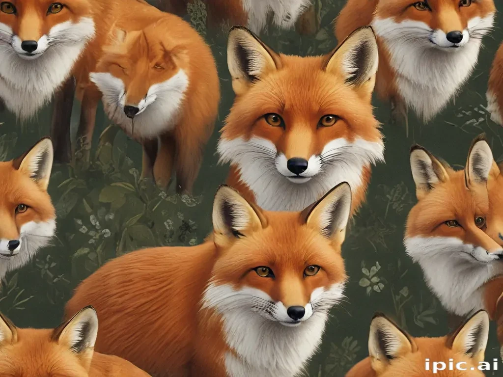 background fox