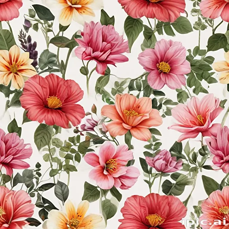 realistic flowers png