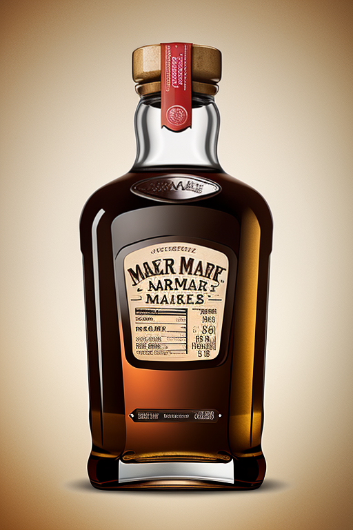 maker's mark bourbon nutrition facts