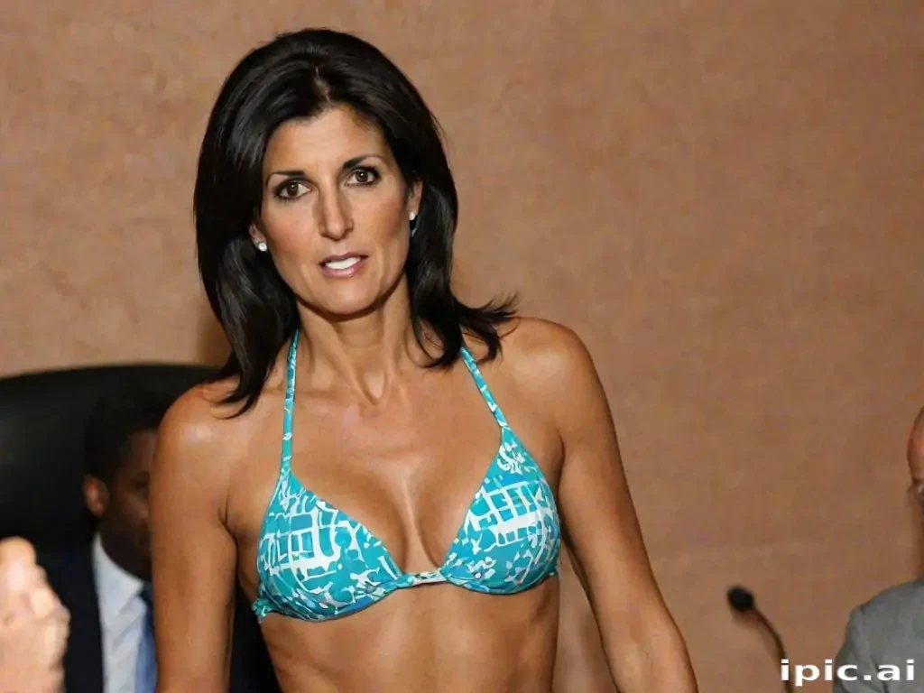 nikki haley bikini