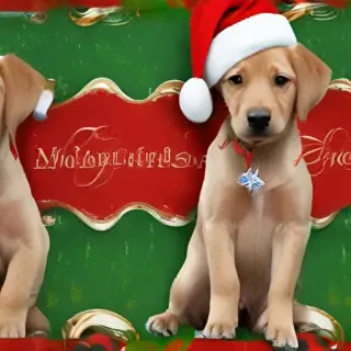 christmas dog backgrounds