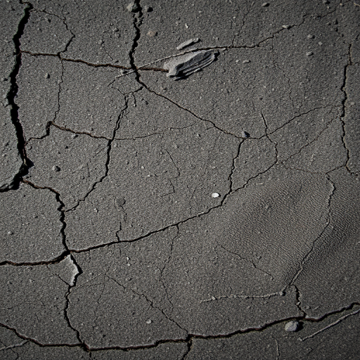 scratchy texture