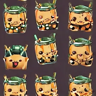aesthetic cute boba wallpaper