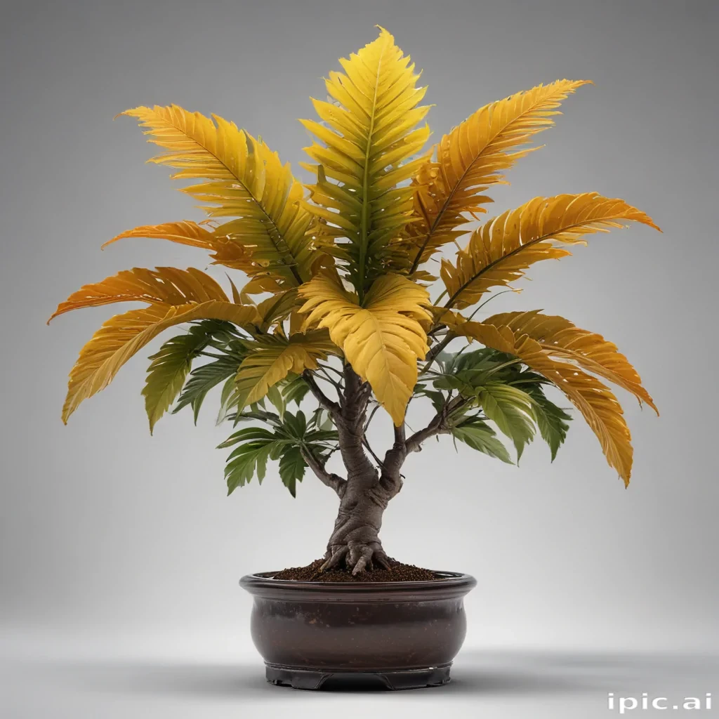 plant no background