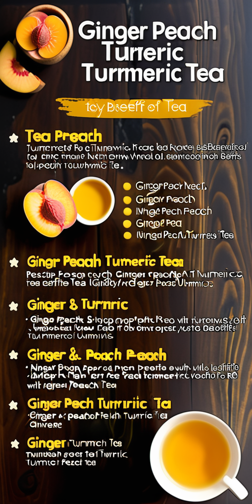 ginger peach turmeric tea benefits