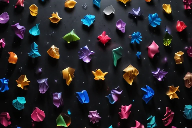 sparkling black background