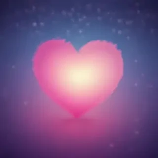 blurry heart wallpaper