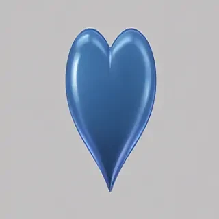 blue heart png