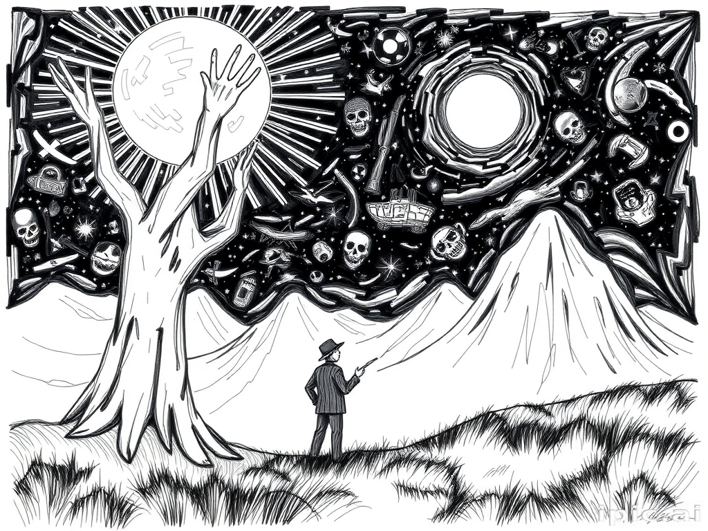 drawings black and white
