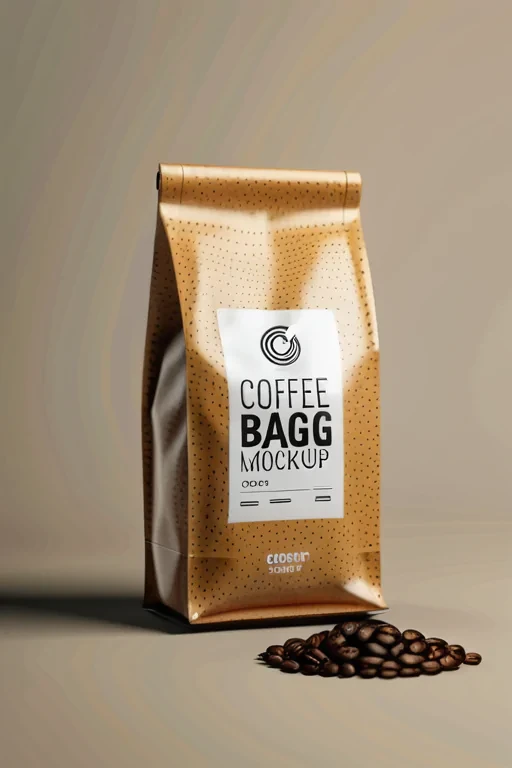 coffee bag mockup