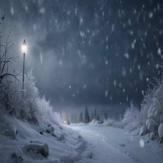 falling snow png