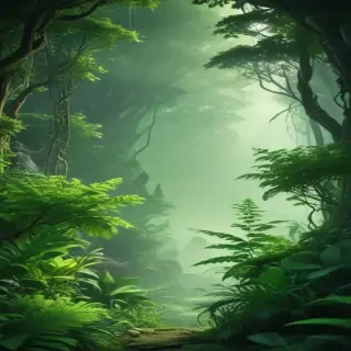 green aesthetic background
