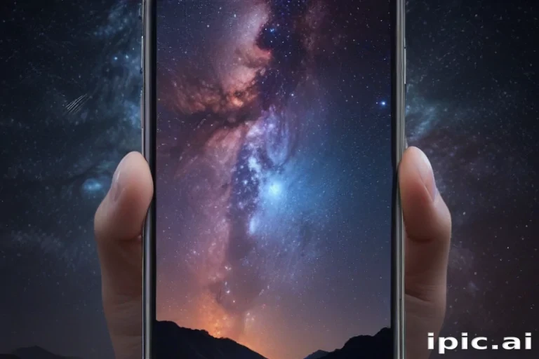 starry background iphone
