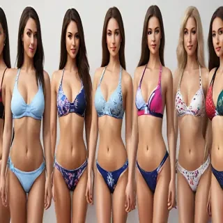 ai bikini models