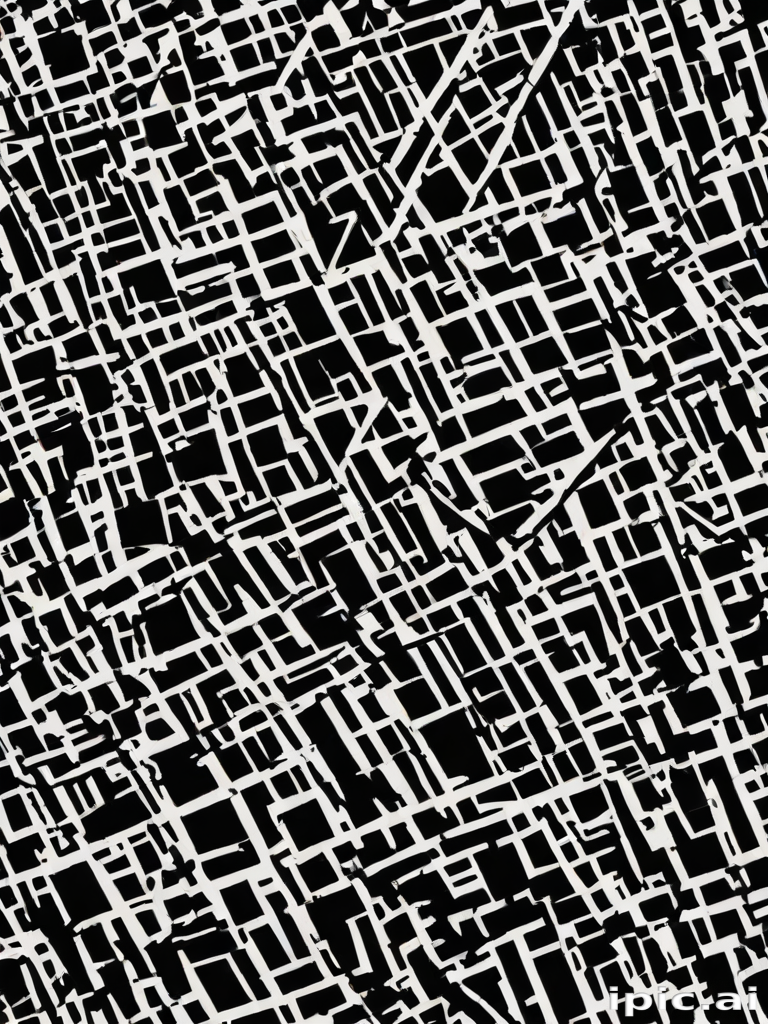 black and white pattern