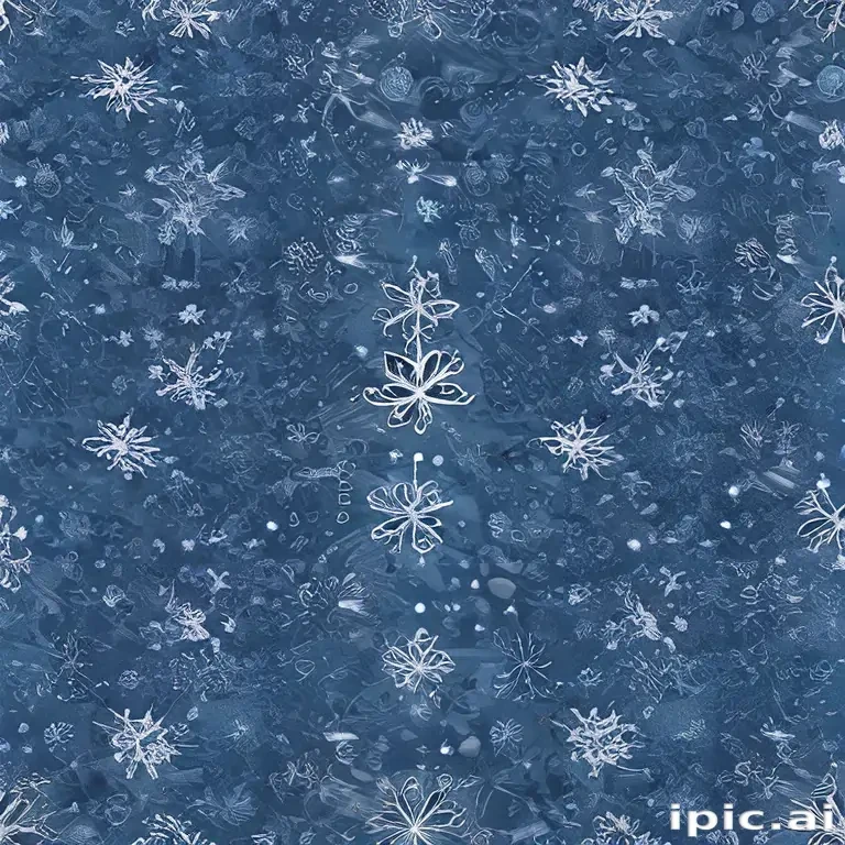 blue christmas bg