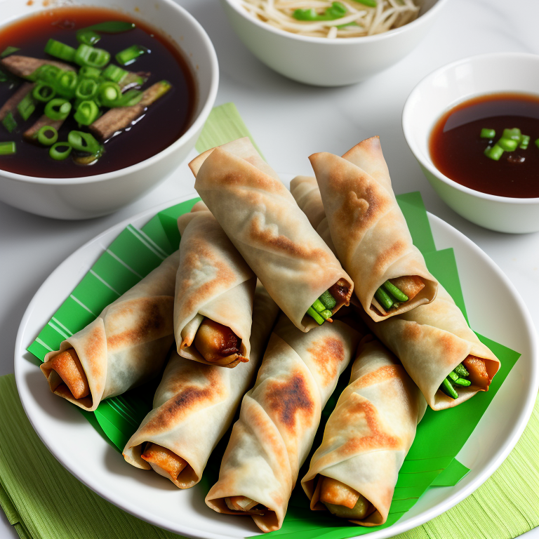tai pei egg rolls air fryer