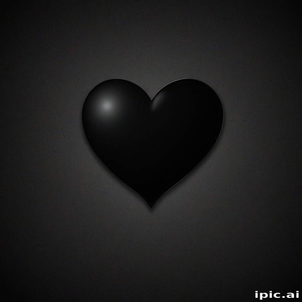black heart background