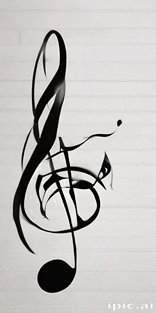 music note transparent background