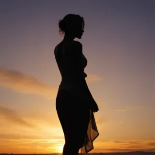 people silhouettes