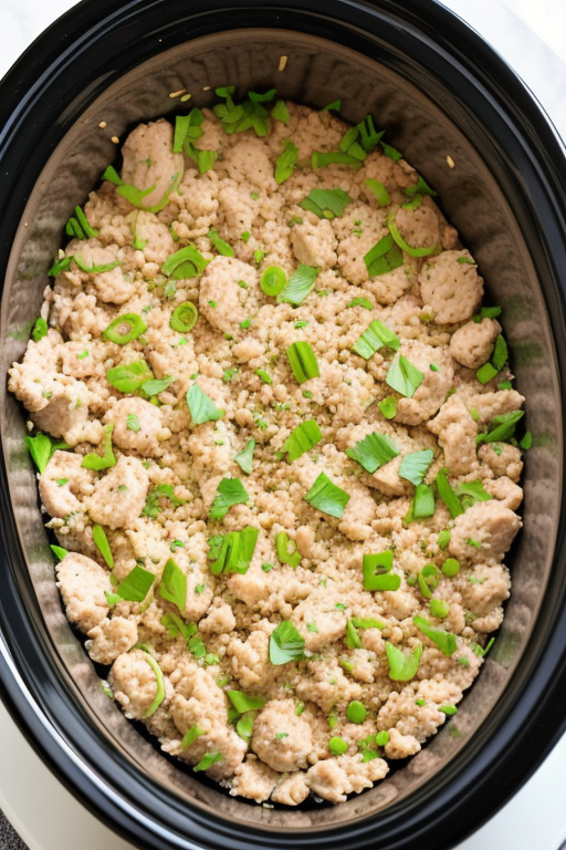 slow cooker recipes ground chicken