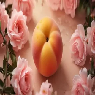 cute peach background