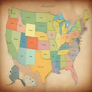 map of states
