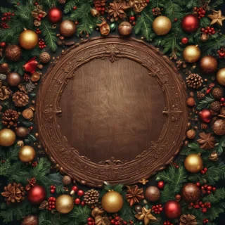 christmas background aesthetic