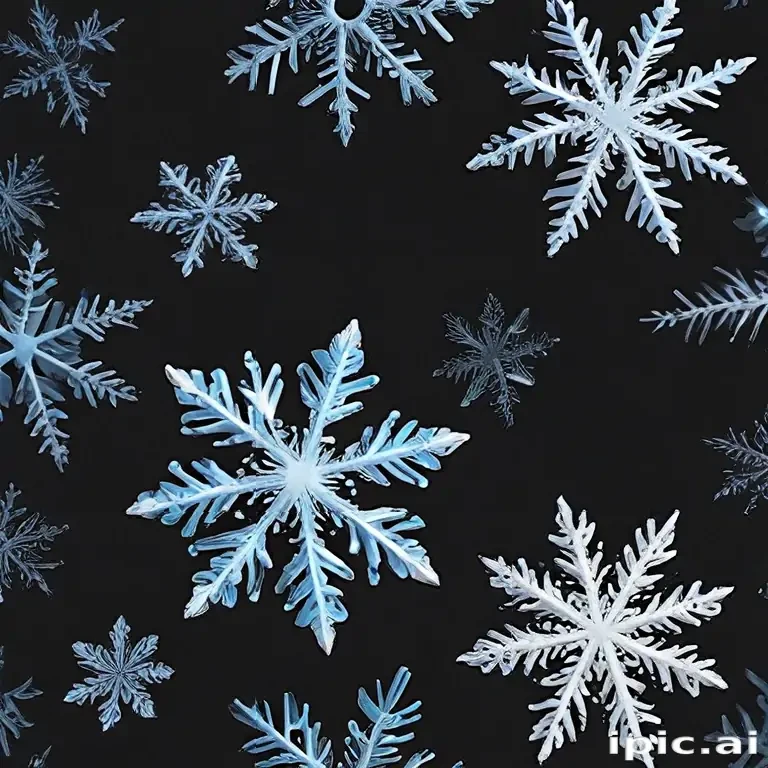 snowflakes png transparent