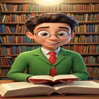 book cartoon image