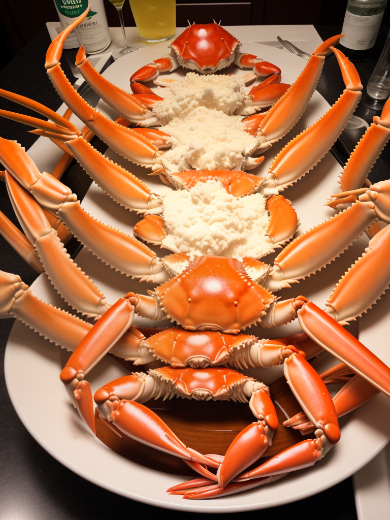 what goes well with crab legs