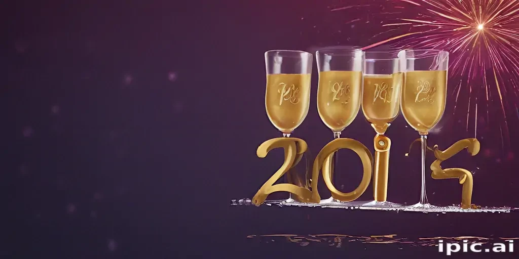 happy new year desktop background