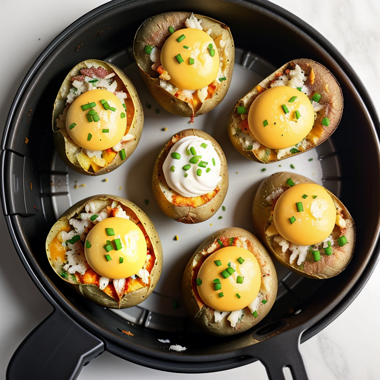 twice baked potatoes in air fryer