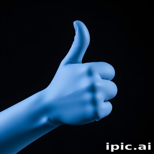 blue thumbs up emoji