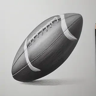 football drawing