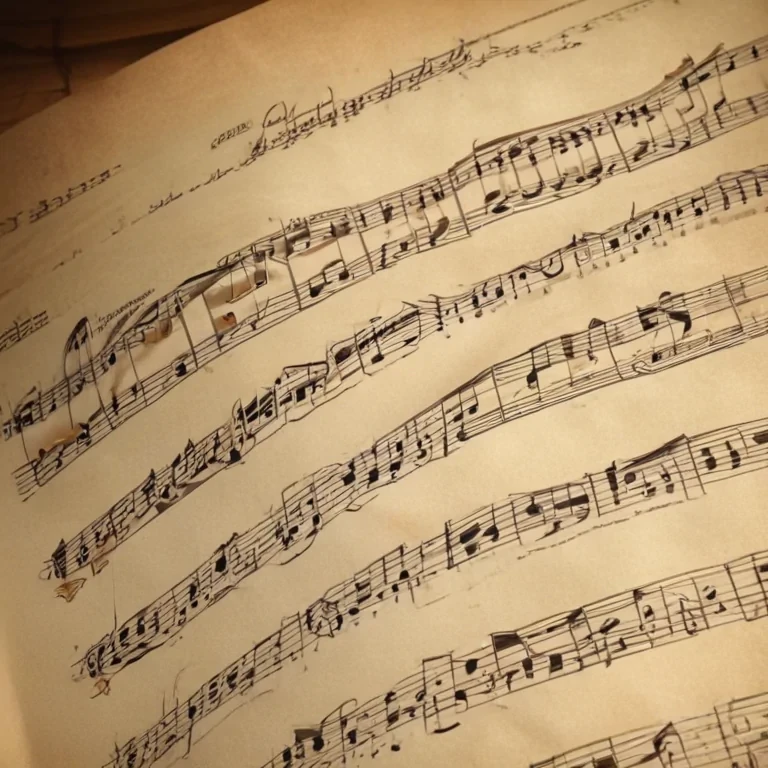 notes music background