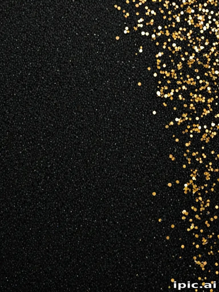 black and glitter background