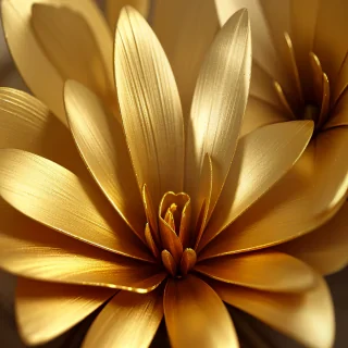 gold flower