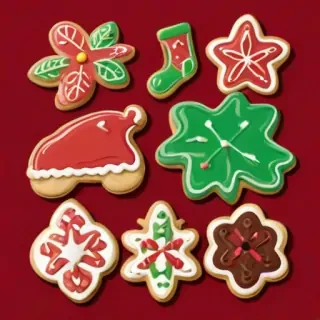 christmas cookie free clip art