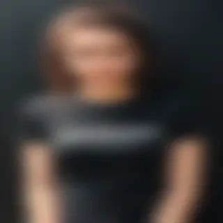 black tee png
