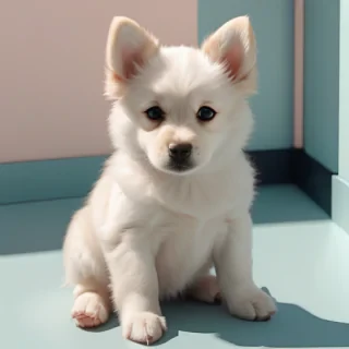 cute dog wallpaper aesthetic