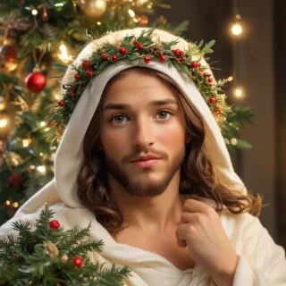 merry christmas images jesus