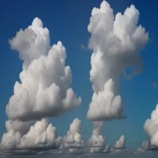 clouds no background