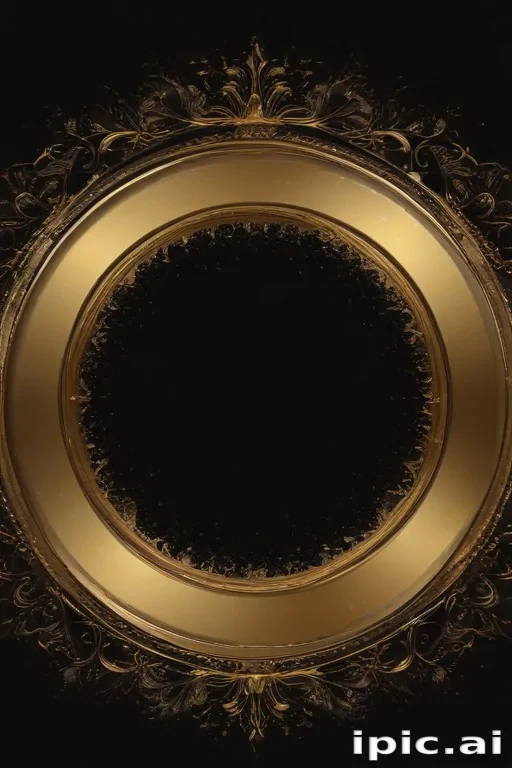 gold circle png