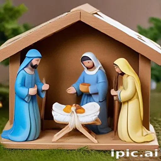 free christmas nativity scene