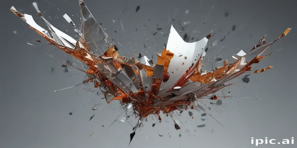 glass shattering png