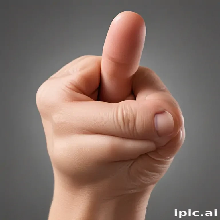 pointing finger png