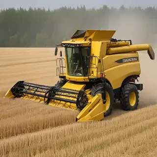 combine harvester